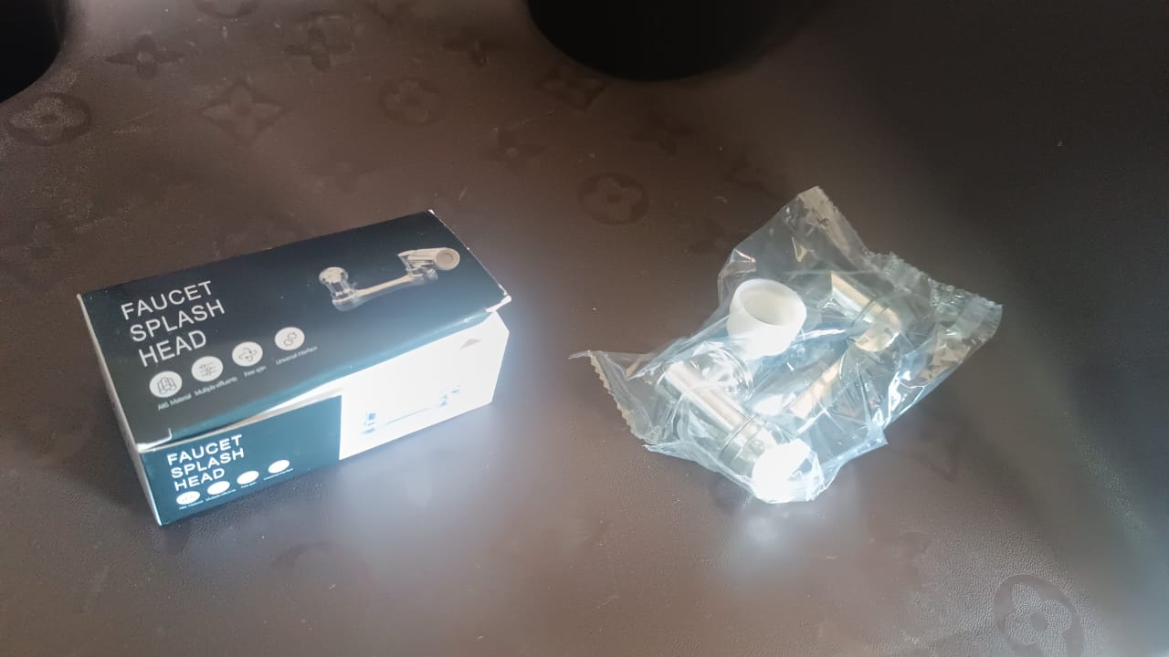 Universal Faucet Extension Splash-Proof Nozzle (1 Pc)