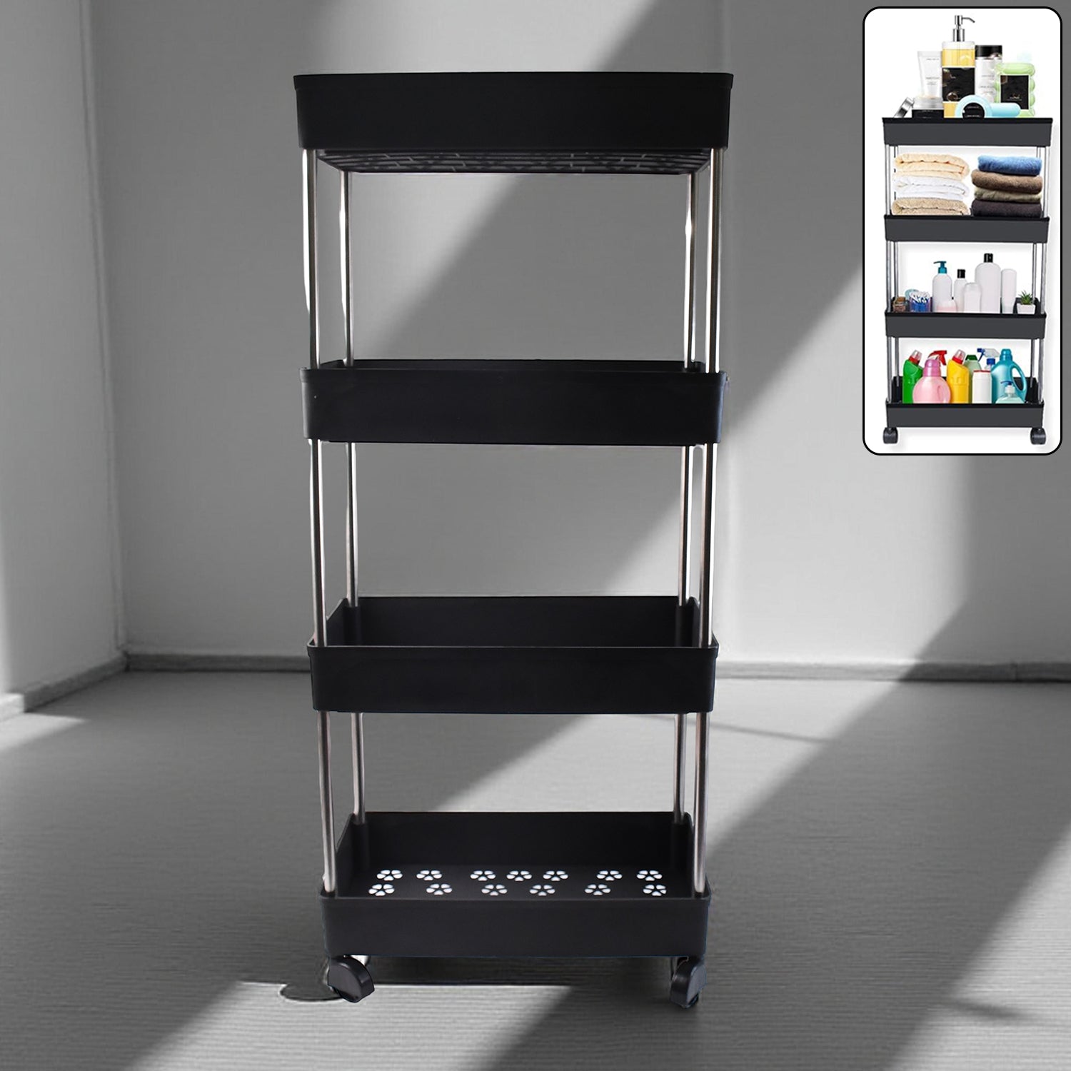 Slide Stack Storage Cart