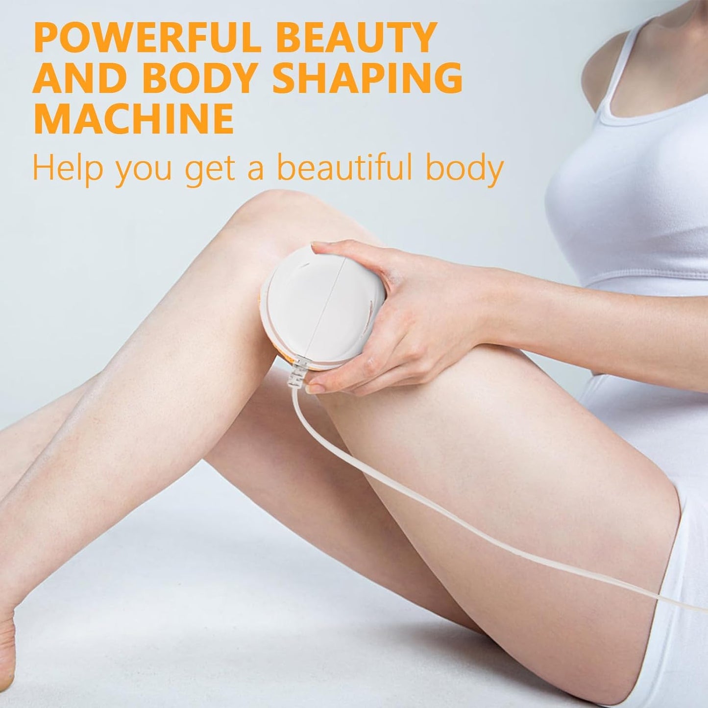 Body Sculpting Massager with 3 Pads, Adjustable Speed, Handheld Electric Massager for Full Body (1 Pc)