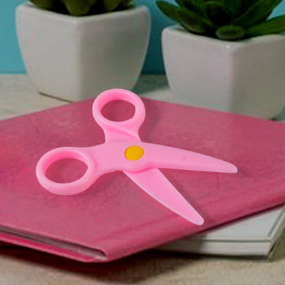 Plastic Child-safe Scissor Set Toddlers Training Scissors Pre-school Training Scissors And Children Art Supplies