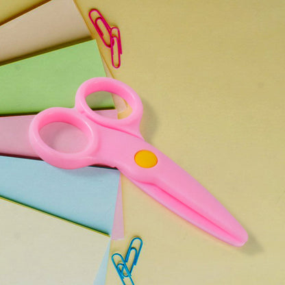 Plastic Child-safe Scissor Set Toddlers Training Scissors Pre-school Training Scissors And Children Art Supplies