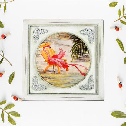 Desktop Photo Frame Picture Art Decoration Painting 12x12 Inch (1pc).