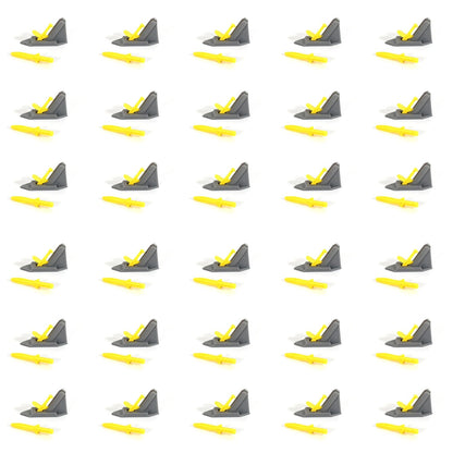 Junior Rocket Launcher Military Theme | Plastic Bullet Toy for Outdoor / Indoor Play (30 Pcs Set)