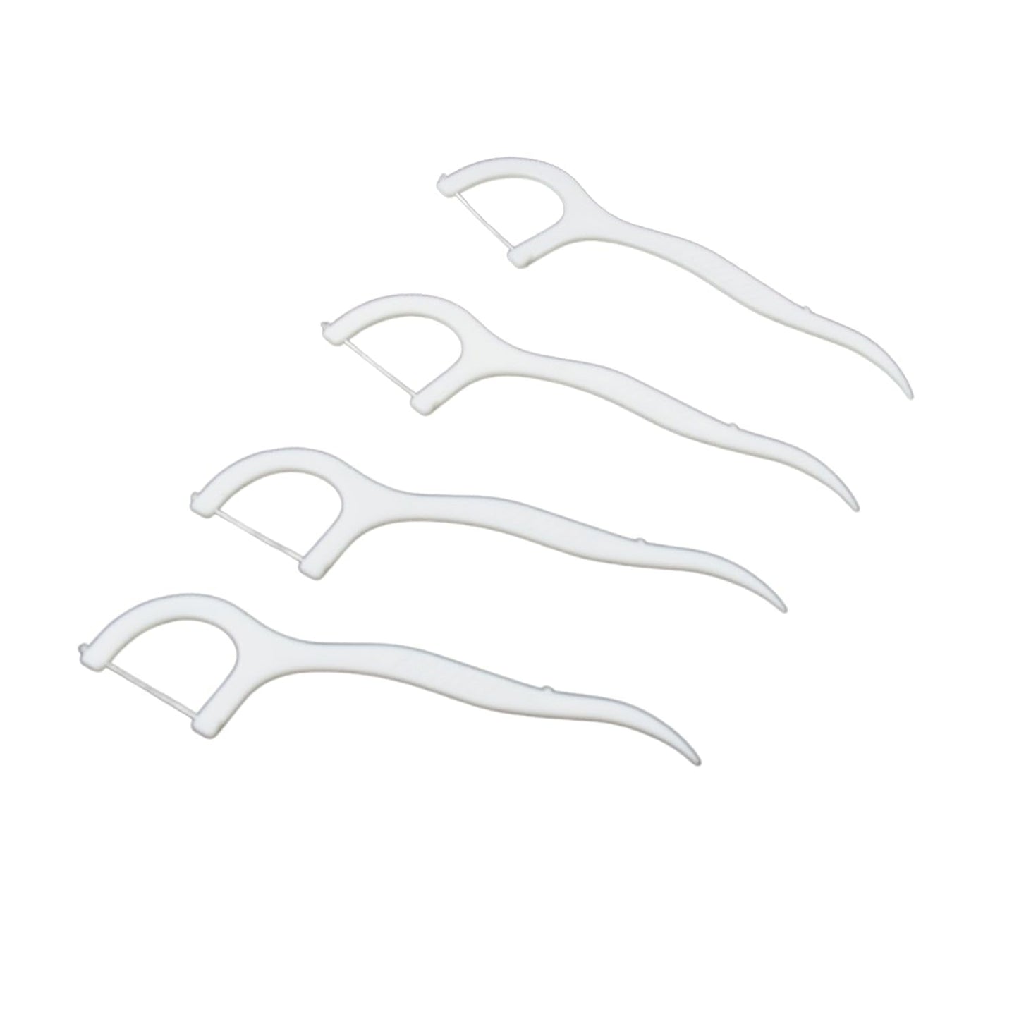 CRAFTOSEA ENTERPRISES Portable 2-in-1 Toothpicks & Floss Set (50 Pieces) – Convenient, Hygienic, Travel-Friendly