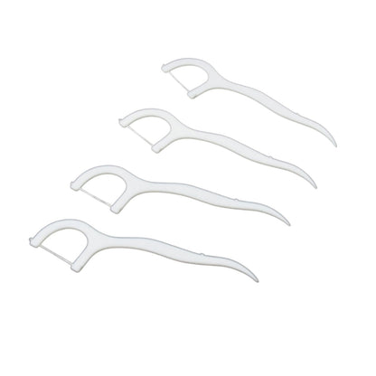 CRAFTOSEA ENTERPRISES Portable 2-in-1 Toothpicks & Floss Set (50 Pieces) – Convenient, Hygienic, Travel-Friendly