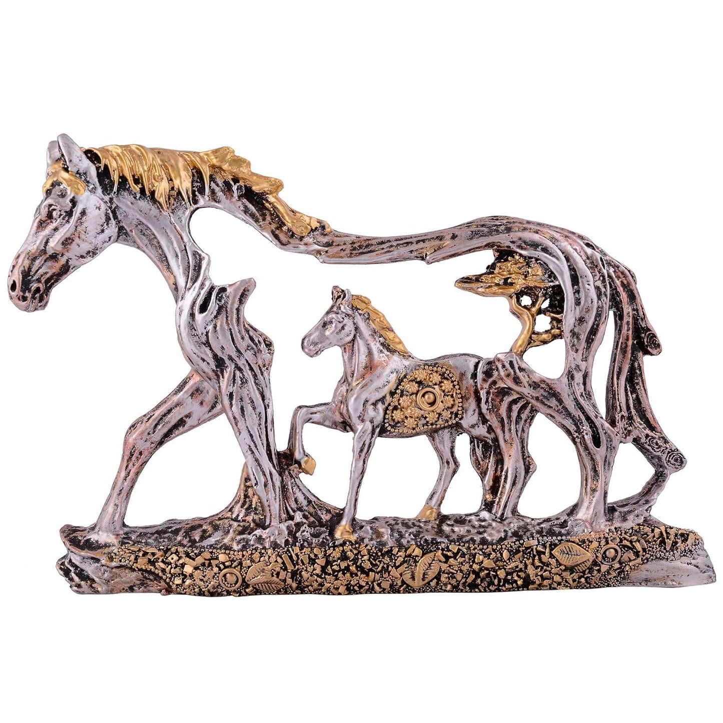 Modern Standing Horse Statue Art Sculpture Home Tabletop Decorations Artwork