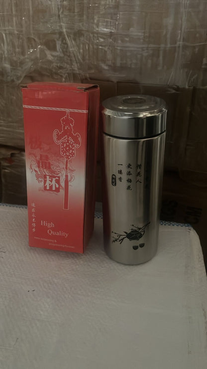 Mini Stainless Steel Water Bottle Bottle 380Ml For School  & Home Use