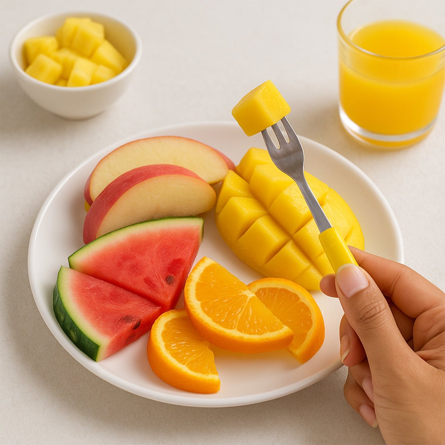Supermom Premium Stainless Steel Big Fork (6 Pc / Set)