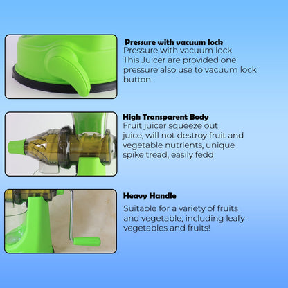 Supermom Manual Multi-Functional Fruit and Vegetable Juicer (1 Pc)