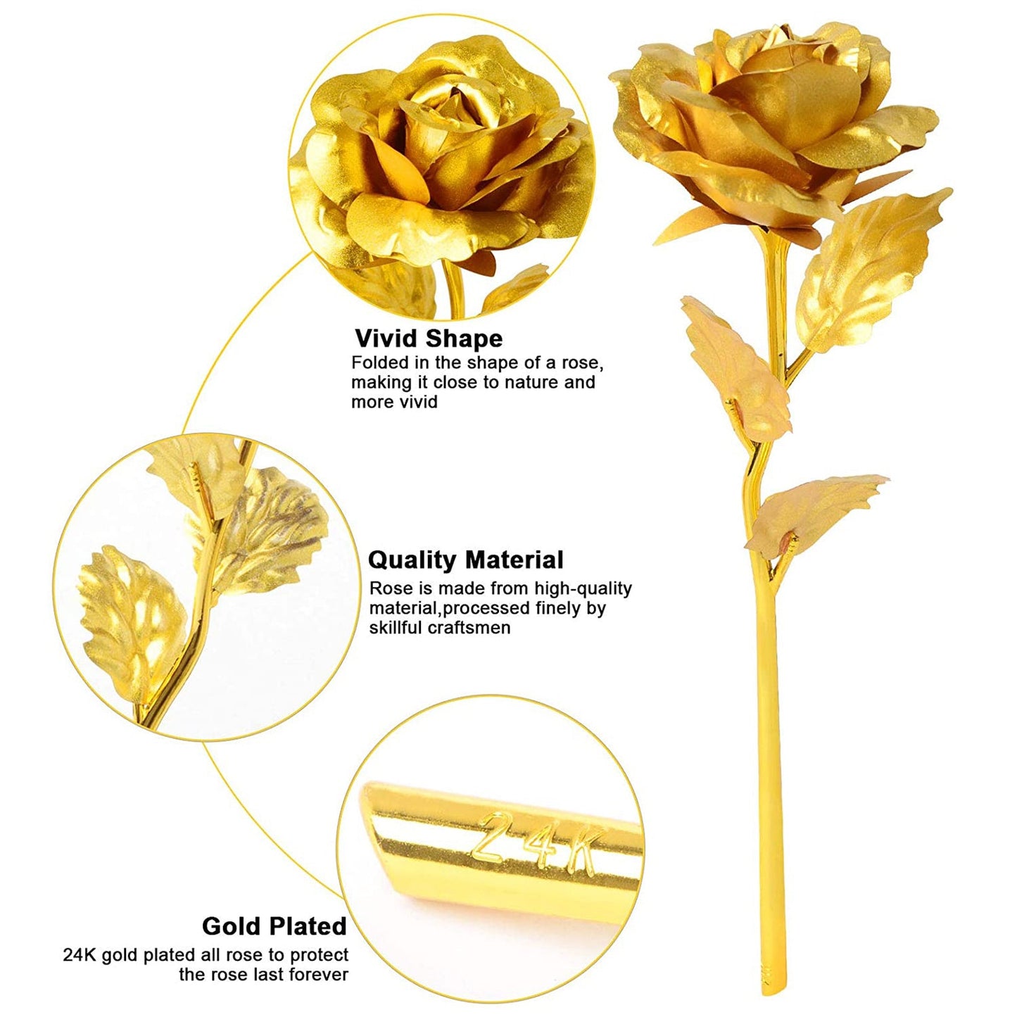 Golden Rose Used In All Kinds Of Places Like Household Offices Cafes Etc. For Decorating And To Look Good Purposes And All.