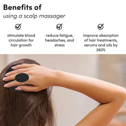 Scalp Massager Shampoo Brush (1 Pc)