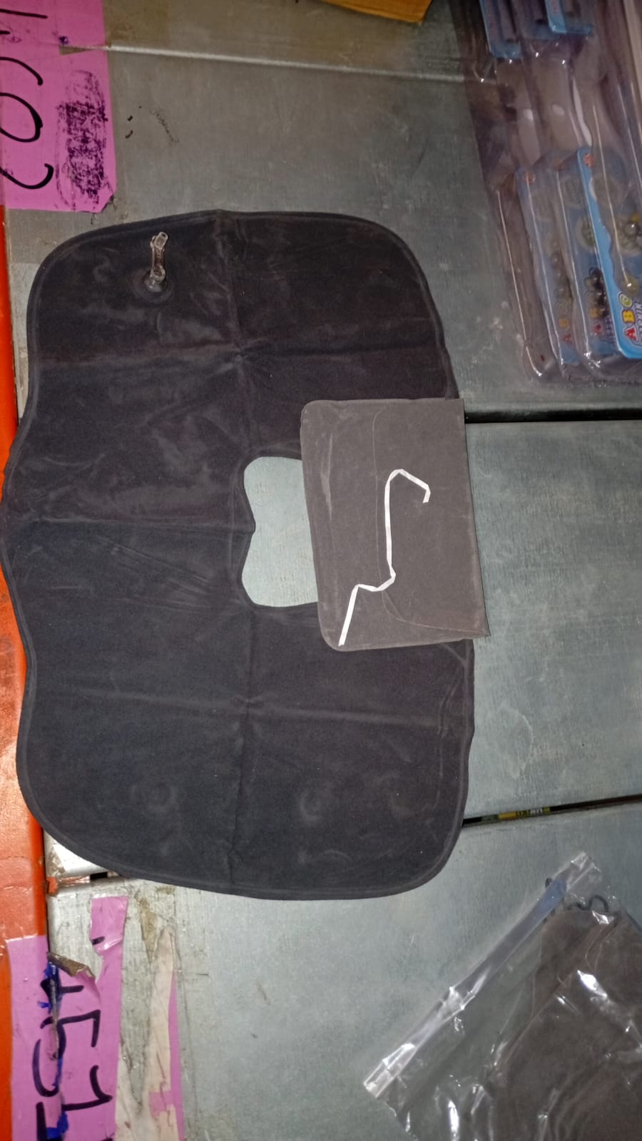 Inflatable & Foldable, Pillow U Shape Air Cushion Travel Pillow (1 Pc / Mix Color)