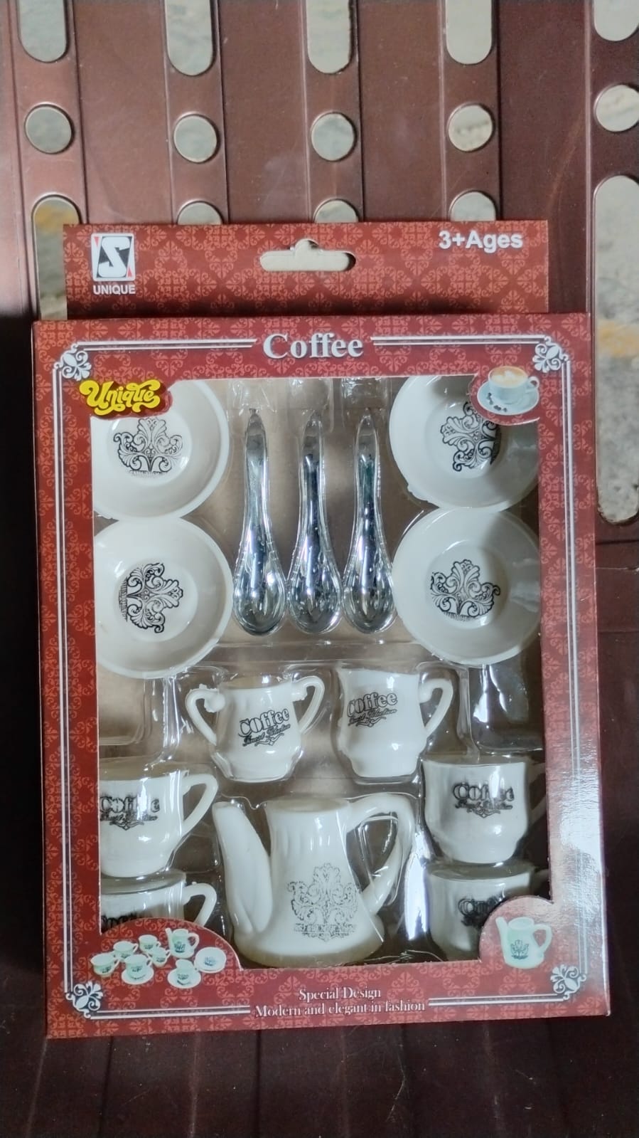 Tickles Tea toy Set | Coffee Kitchen Plastic Set Toy for Kids, Boys & Girls (14 Pcs / Mix Size & Design)