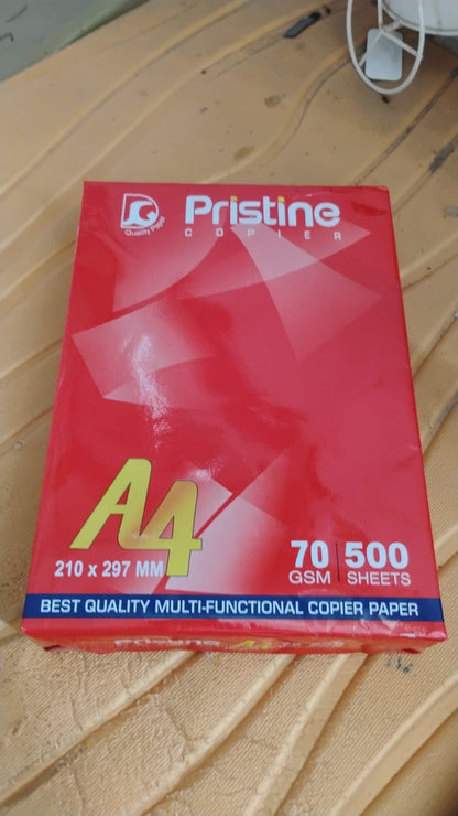 500 Sheets A4 Size Multipurpose Copier Paper – 70 GSM High Bright White Printing Paper
