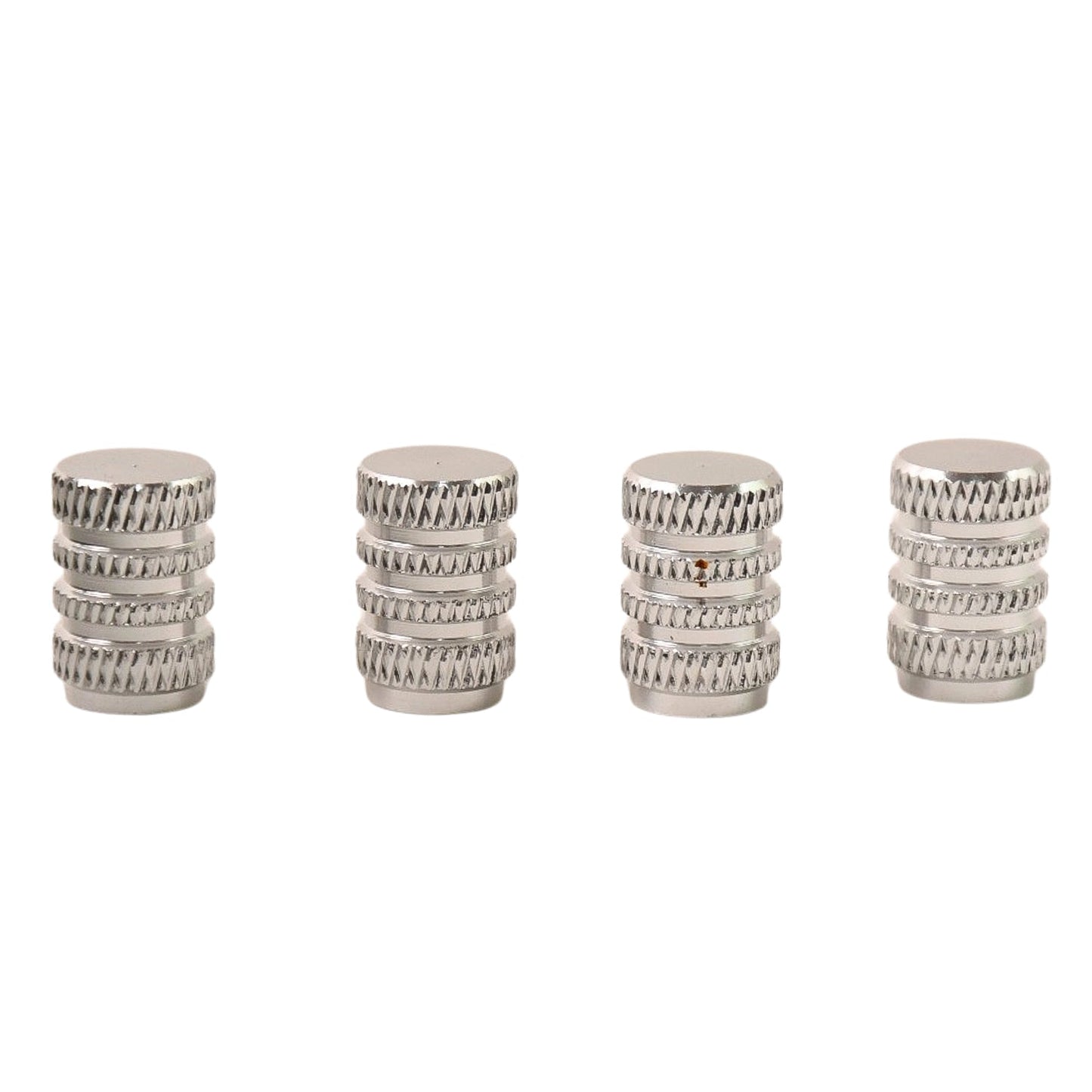 Tire Valve Stem Caps Fit for Genesis Cars. Air Valve Caps Suit for Most Car Truck SUV Wheel Accessories 4pcs Silver.